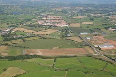 Lidl distribution site near Exeter