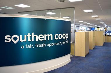 Southern Co-op reception sign