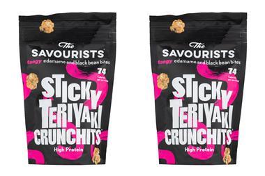 Crisps and bagged snacks The Savourists Sticky Teriyaki Crunchi 2