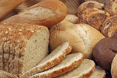 focus on bread, basket of bread