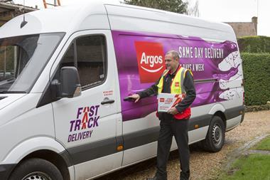Argos fast track delivery