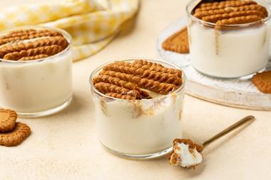 Japanese yoghurt cheesecake biscoff GettyImages-2266908435