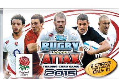 Rugby Attax cards