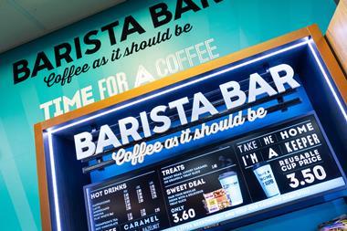 Barista bar app launch