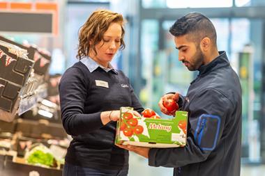 Lidl store staff