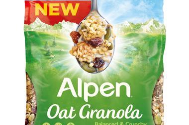 Alpen Granola seeds resize