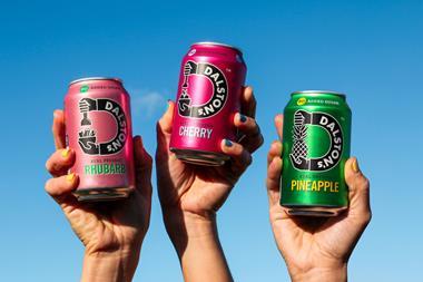 Dalston's Cans in air