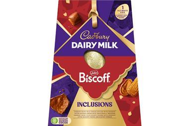 Cadbury Biscoff shell egg