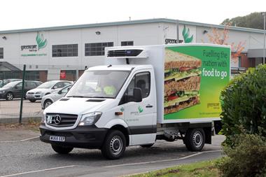 greencore delivery van