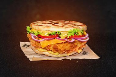 Tandoori Zinger Crispy Naan