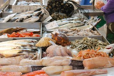 fish seafood counter