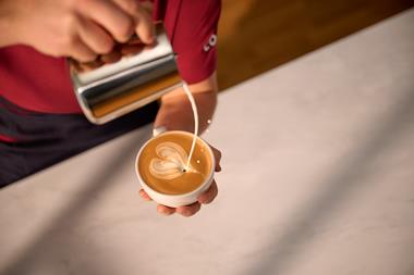 Costa Coffee cappuccino