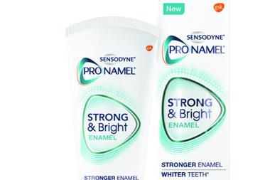 Sensodyne Pronamel Strong & Bright Enamel toothpaste