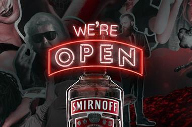 smirnoff we are open