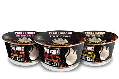 fire and smoke snack pots