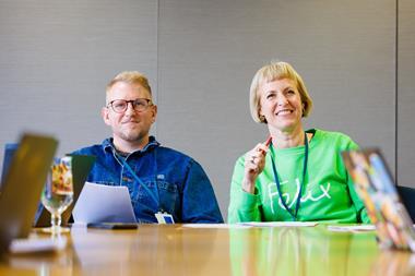 Kris Gibbon-Walsh of FareShare and The Felix Project’s Charlotte Hill