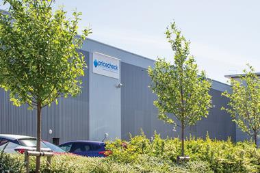 Renewal - Pricecheck's head office and distribution centre in Beighton, near Sheffield (pictured)