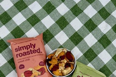 simply roasted vegetable crisps