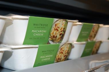 waitrose Ready Meal shelf Packaging