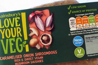 sainsbury's love veg shroomdogs