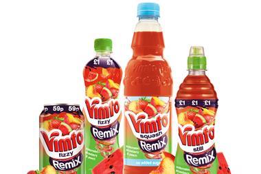 Vimto Remix Watermelon, Strawberry & Peach