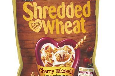 shredded wheat cherry bakewell