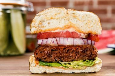 beyond meat cultured meat burger