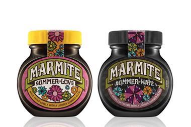 Marmite Summer of Love limited edition