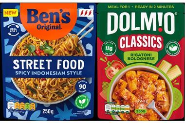 Ben's Original and Dolmio meals