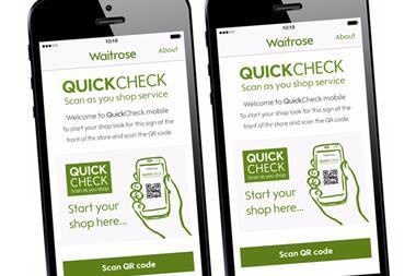waitrose quick check app