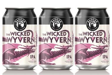 badger IPA wicked wyvern