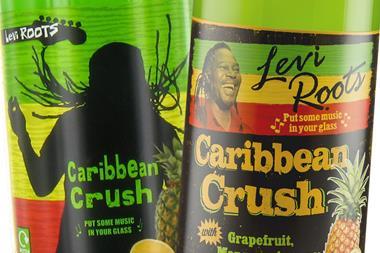 Caribbean Crush Levi Roots soft drink fizzy