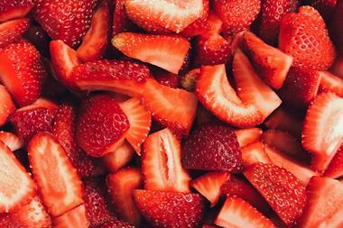 Summer berries strawberries