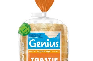 Genius Gluten Free Toastie half-loaf