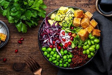 vegetarian meal - getty