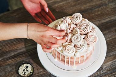 baking cake