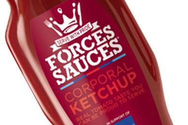 Forces Sauces charity brand lines up in Tesco stores