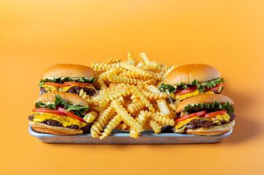 Shake Shack burgers and fries