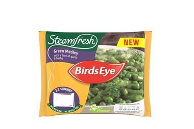 Birds Eye food waste packaging