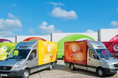 Ocado vans