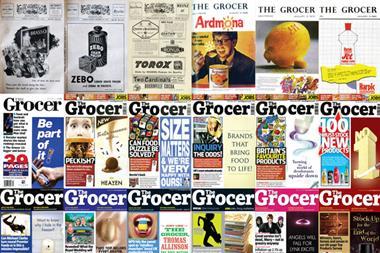 150 years of The Grocer covers
