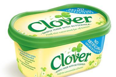 clover unprocessed butter spread