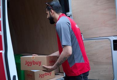Joybuy van loading