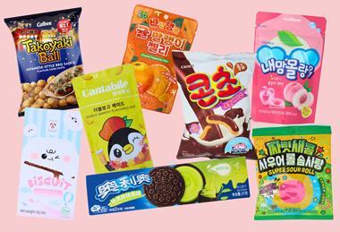 Tesco launches new Korean and Japanese snack range