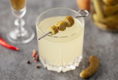 Pickle Juice cocktail