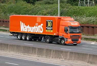 Warburtons lorry