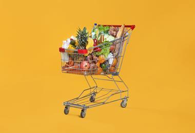 trolley supermarket shop