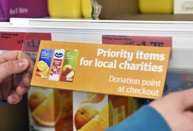 Sainsbury's food bank