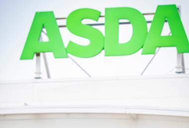 ASDA Mother daughter family shopper customers store sign