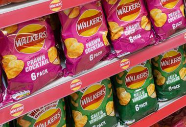 Walkers Core on shelf with consumer (credit to Mark Mackenzie)